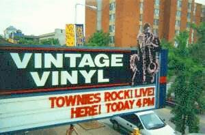 (photo of marquee at Vintage Vinyl, St. Louis, MO)
